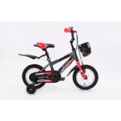 Xplorer kids bicycle DARK black-red 12