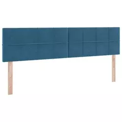 Krevet s od storage s madracem Tamno plava 90 x 200 cm