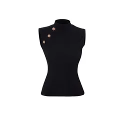 Trendyol Milla Ženska bluza Tprss25Bz00020, Crna
