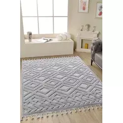 Conceptum Hypnose Tepih 0C830B, Pravougaoni, 200 x 290 cm, Sivi