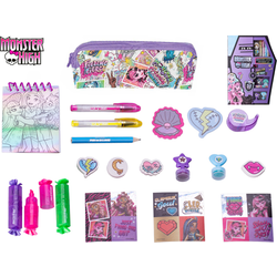 Monster High etui s pisalnim materialom in nalepkami