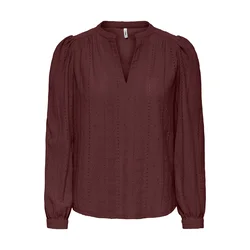ONLY Bluza ONLMINNA kostanj rjava