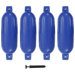 Bokobrani za brod 4 kom plavi 58,5 x 16,5 cm PVC