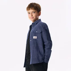Reserved - Pamučna košulja na kvadratiće