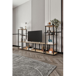 Hanah Home TV Komoda Grand, 188x106x34 cm, Hrast