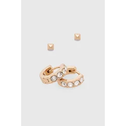 Srebrni uhani AllSaints 2-pack