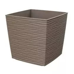 Gardino-saksija finesa kvadrat 30x30x29h moka ( 34480 )