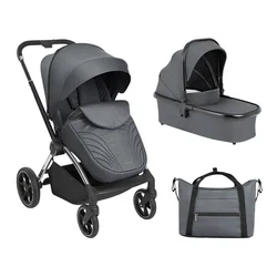 Kikka Boo Kolica Kara 2in1 set sa tvrdom korpom Grey