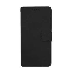 Maska za telefon LEATHER LUX FLIP za Huawei Honor 90, Crna