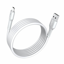 MOXOM USB data kabl MX-CB125 3A micro-USB 1m/ bela