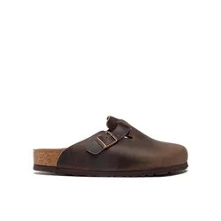 Birkenstock Natikači Boston Bs 860131 Rjava