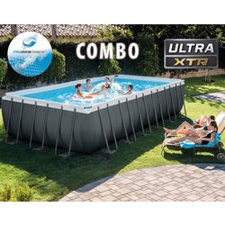 INTEX bazen sa pješčanim filterom Ultra Frame, 732 X 366 XTR COMBO