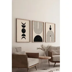 Wallity slika 3Dartsoho17, 3 dijela, 33 x 48 cm