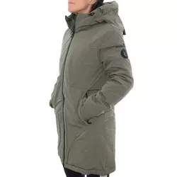 Eastbound ženska jakna Wms Long Plain Jacket Ebw792-Olv, zelena