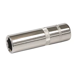 Silverline Ključ vtičnice 14 mm 1/2 HEX dolga srebrna črta