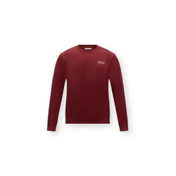 JACK & JONES Majica JJEARCHIVE temno rdeča