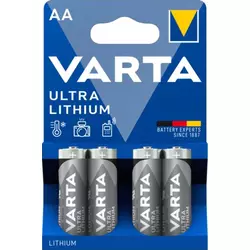 Varta 6106301404 - 4 kom litijumskih baterija ULTRA AA 1,5V