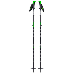 Skijaški štapovi Black Diamond Traverse 3 Ski Poles Boja: crna/zelena / Dužina štapa: 140 cm