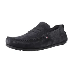 Tommy Hilfiger Core Hilfiegr Suede Driver Modra