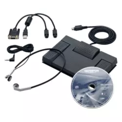 Olympus DM-720 Record & Transcribe Kit with AS-2400 prijenosni snimač zvuka Audio Recorders with MP3 player (V414111SE040) V414111SE040