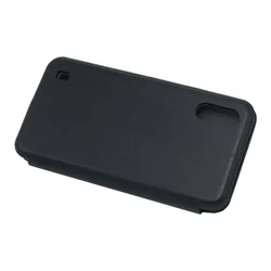 Maska za telefon ROYAL FLIP COVER za Samsung A01, Crna