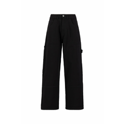 ALPHA INDUSTRIES Kargo hlače Carpenter črna