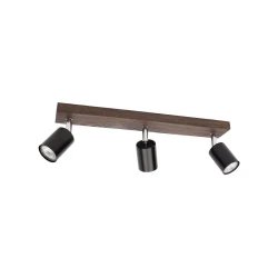 Spot-Light DO2910356 - Plafonsko spot svetlo MANARA 3xGU10/5W/230V borovina