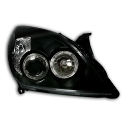 Depo Kristalni farovi Angel Eyes Opel Vectra C / Signum (05-09), Crni