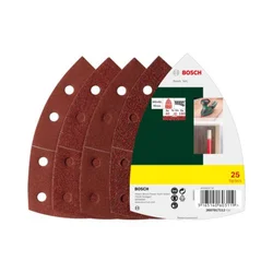 Bosch 25 delni set brusnih listova za multi-brusilicu, granulacija 40, 80, 120, 180 ( 2607017112 )