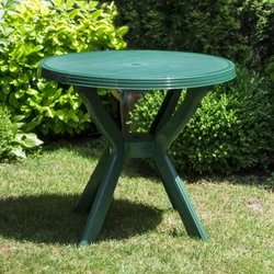 Baštenski sto plastični fi 83cm okrugli ( 14760 )