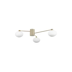 Ideal Lux - LED plafonski luster HERMES 3xG9/3W/230V prečnik 90 cm zlatna