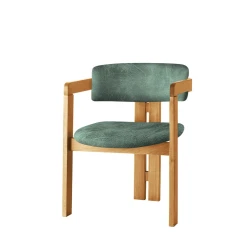 Hanah Home Trpezarijska stolica CO 040, 58x76x49 cm, Zelena