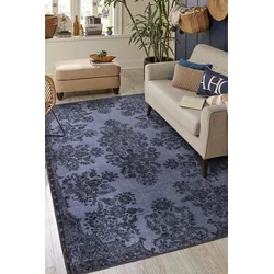 Conceptum Hypnose Tepih Folk -BA 37, 150x230 cm, Tamnoplavi