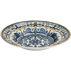 TOGNANA globok krožnik Bloom Granada, porcelan, večbarvna, 26 cm