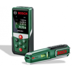 BOSCH digitalni laserski merilnik razdalj PLR 40 C + laserski kazalnik PLL 5