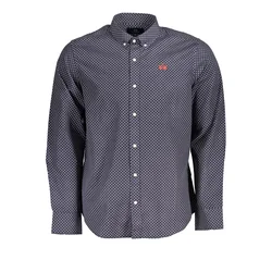 LA MARTINA MEN'S LONG SLEEVE SHIRT BLUE