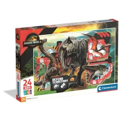 Clementoni: Jurassic World maxi sestavljanka – 24 kosov