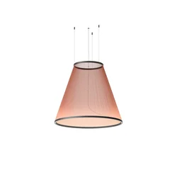 Vibia LED viseča svetilka ARRAY rdečerjava 107x124cm stožec 927 dim - Dnevna soba/jedilnica - Dizajn - Medenina