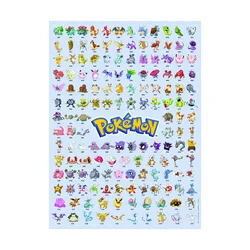 Sestavljanka Ravensburger Pokémon – Prvih 151 Pokémonov (500 koščkov) (12000511)