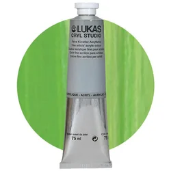 Lukas Cryl Studio Akrilna barva Chrome Green Light 75 ml 1 kos