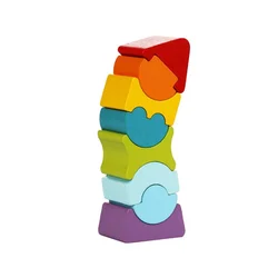 CUBIKA Drveni Balans toranj (8 elemenata) OUTLET