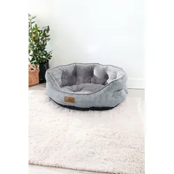 Paws & Whiskers Krevet za kućne ljubimce, Sivi