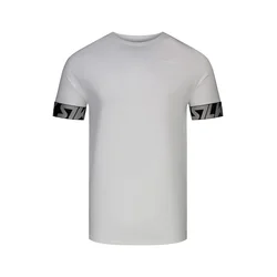 SikSilk Majica Tech črna/srebrna/bela