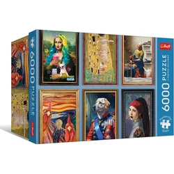 Trefl - Puzzle Zbirka Fun Art - 6 000 kosov