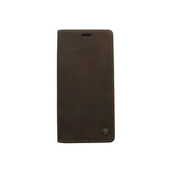 Maska za telefon LEATHER RETRO FLIP za Samsung A42/A426F, Tamnobraon