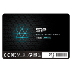 SSD SILICON POWER A55 512GB/2.5/SATA 3/crna