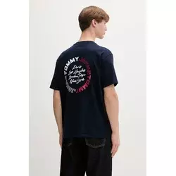 Tommy Jeans kratka majica moška bombažna
