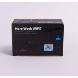 Nero Sobni bežični programabilni termostat WL7-RF, Wifi, Crni