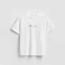 Reserved - Majica comfort sa printom na leđima