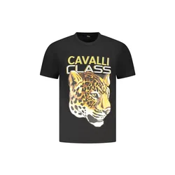 Cavalli Class Muška majica TXT60UJD060, Crna